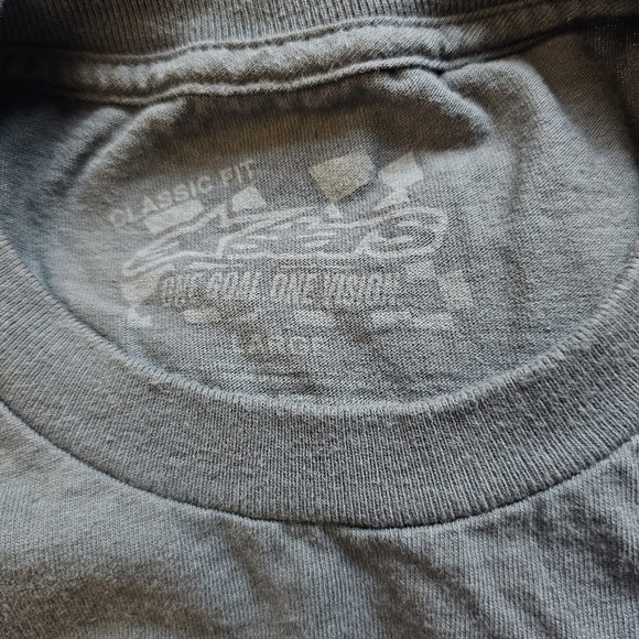 Alpinestars Gray Men's T-Shirt - Picture 3 of 3